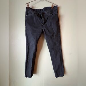 Levis Black Denim 511 34x32